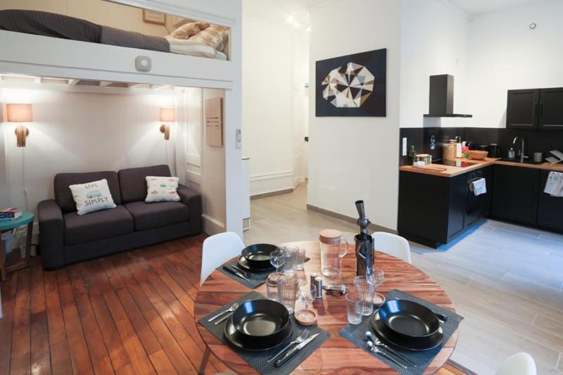 Suite Gambetta Cosy Et Design Lyon Bagian luar foto